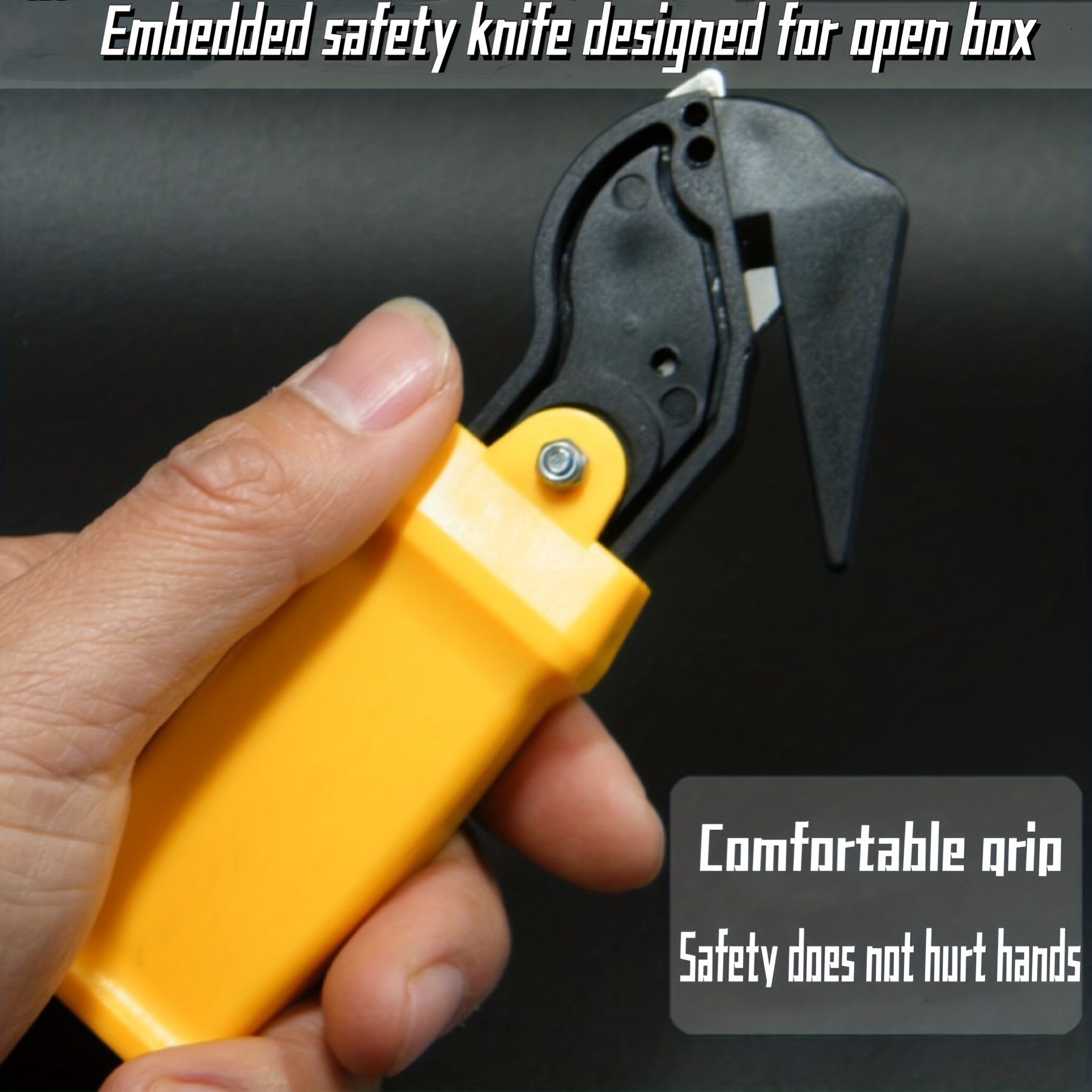Blade Wholesale Safety Box Opening Knife Anti cutting Hand - Temu