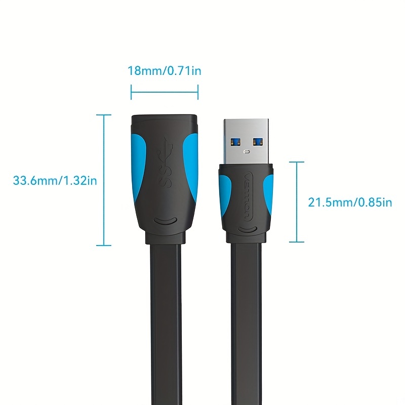 Ugreen USB Extension Cable USB 3.0 Cable for Smart TV PS4 Laptop Computer  Male to Female 3.0 2.0 Extender Data Cord USB to USB