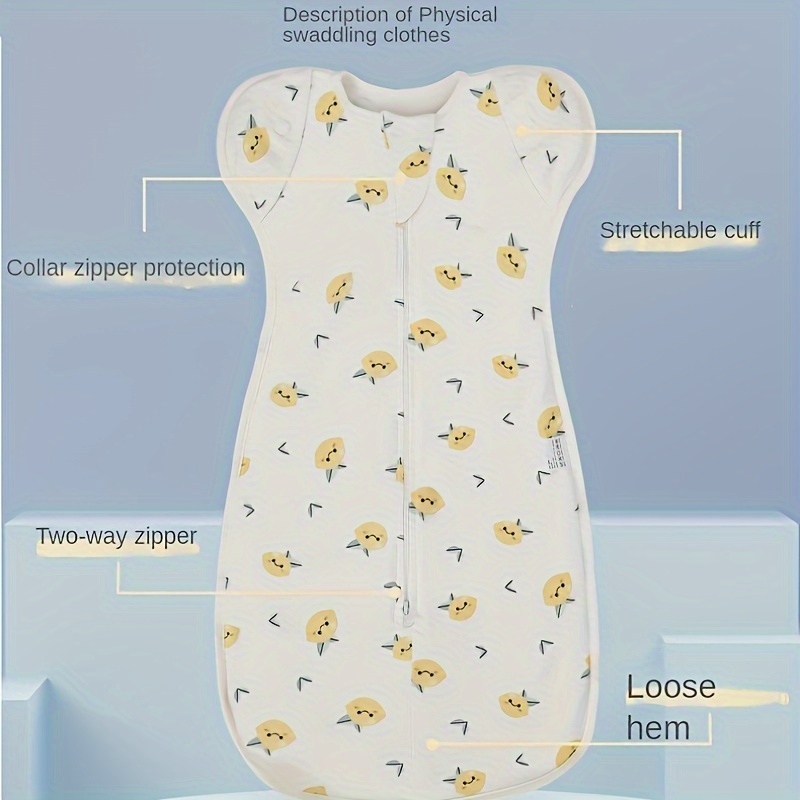 Baby Swaddle Blanket Easy Adjustable Swaddle Sleep Sack - Temu