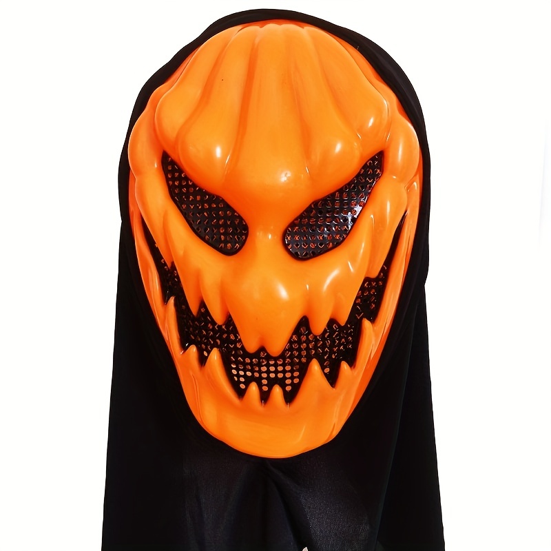 Halloween Terror Ghost Scary Pumpkin Mask Halloween Pumpkin Face Head ...