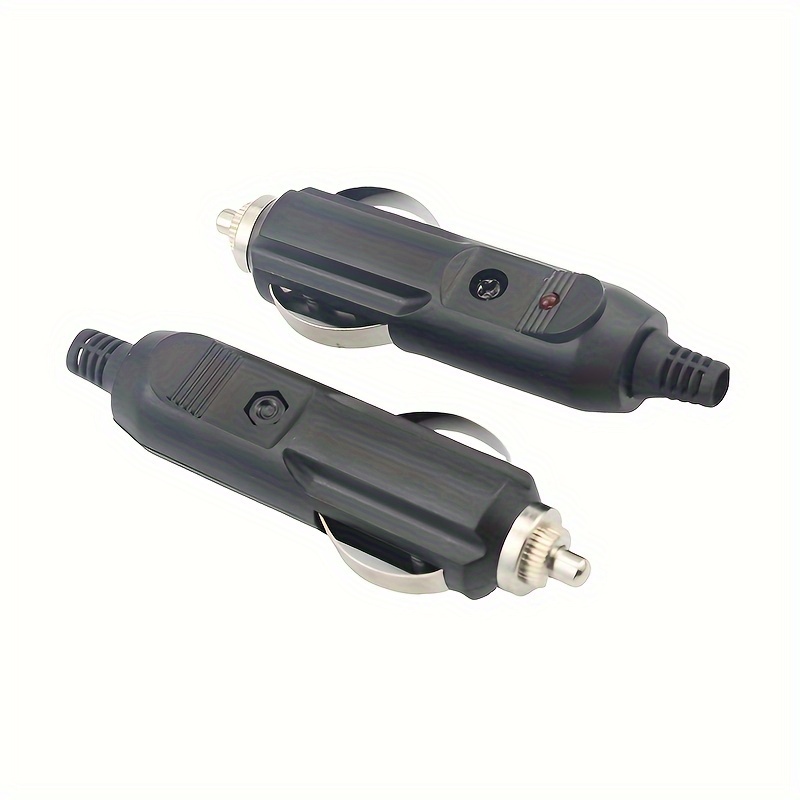 2pcs 12v Car ette Lighter Plug Power Connector Fused Light Led, Check  Today's Deals