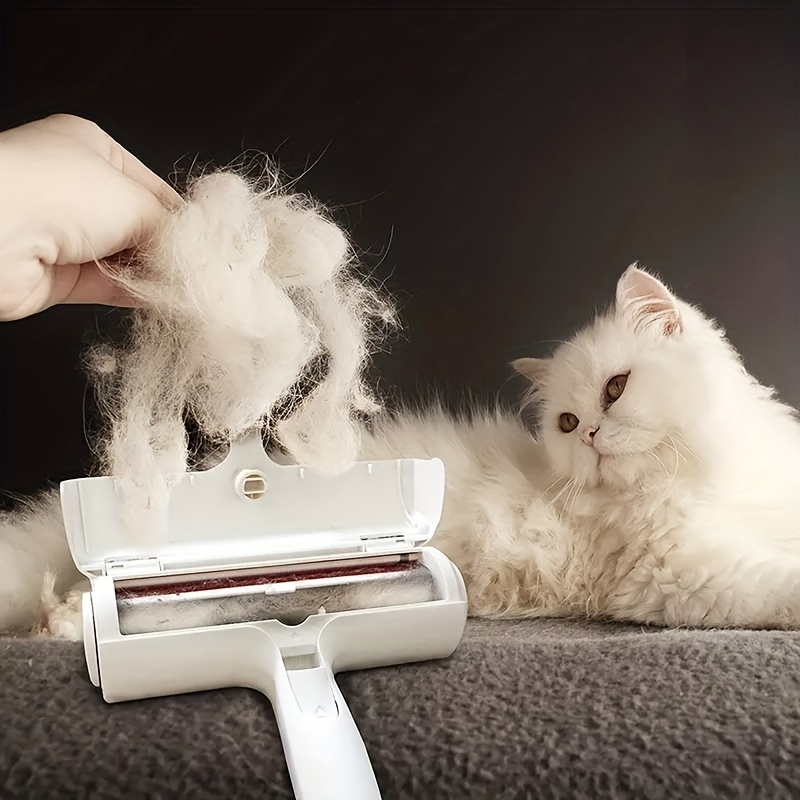 1pc Pet Hair Remover Spazzola Per Tessuti Portatile Riutilizzabile Per Peli  Di Cane E Gatto E Pulitore Per Tappeti - Temu Italy