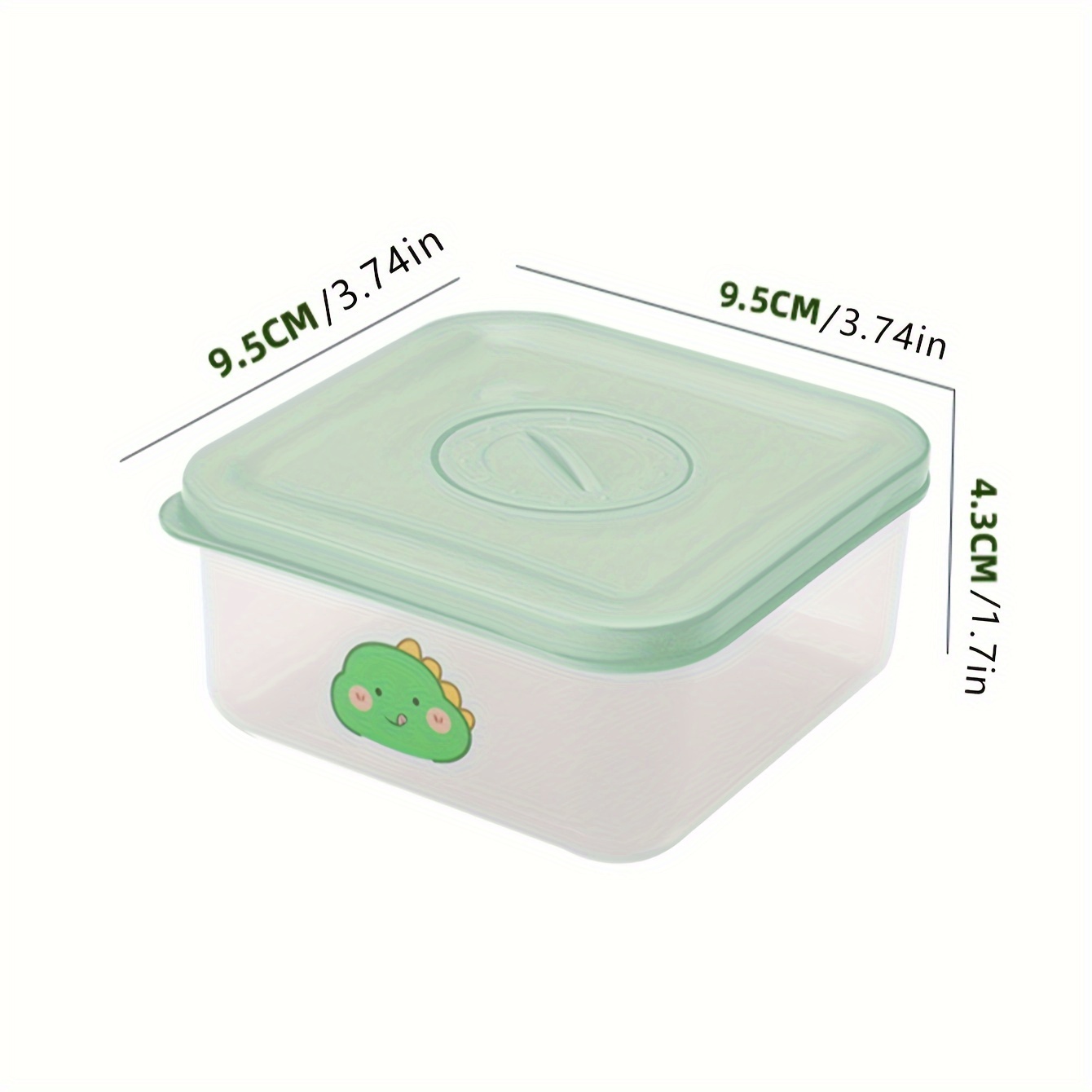 Cartoon 4 Color Household Reusable Rice Box With Lid, Refrigerator Frozen  Food Sealed Storage Box, Multifunctional Washable Portable Lunch Box,  Kitchen Supplies - Temu