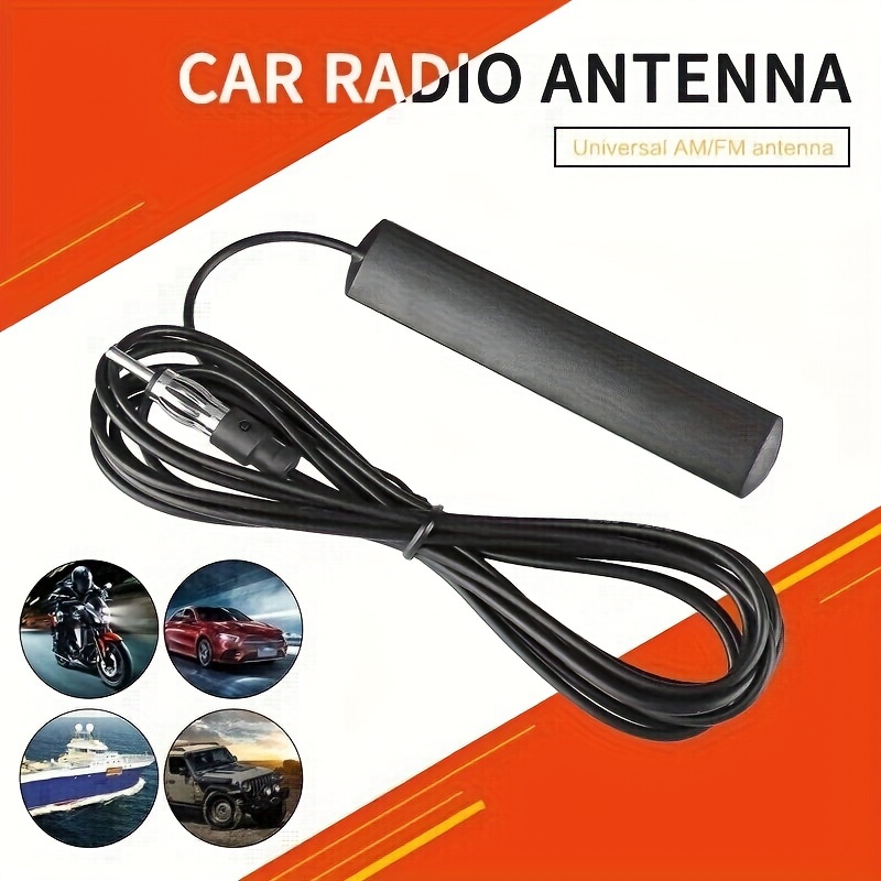 3pcs Car Vehicles Radio Stereo Iso Din Aerial Antenna Mast Adaptor Car Radio  Antenna Adapter Conversion Socket Plug - Automotive - Temu