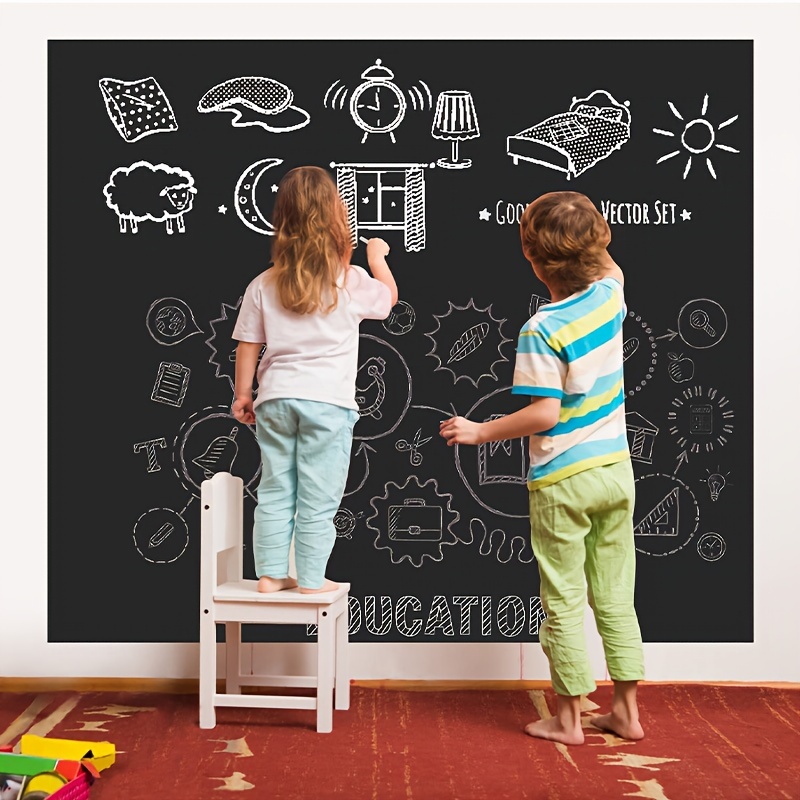 Green Board Chalkboard Sticker for Wall Removable Draw Erasable
