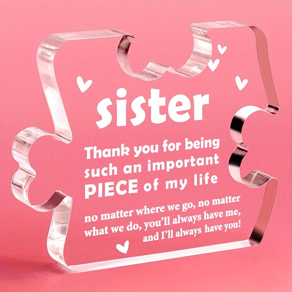 Sister Gift, Birthday Gifts For Sister