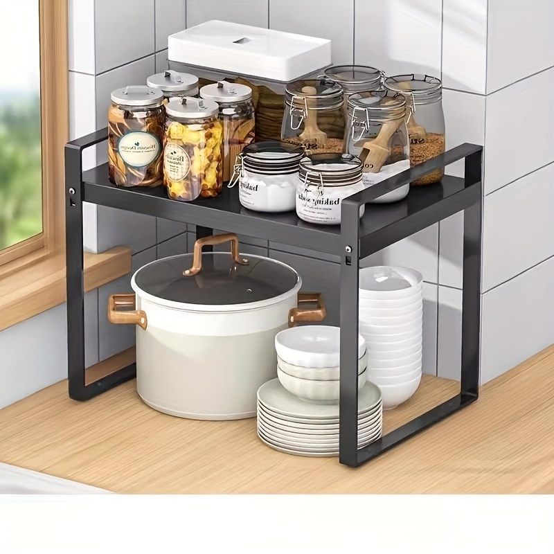 Kitchen Storage Shef Cabinet Countertop Shelves Kitchen - Temu