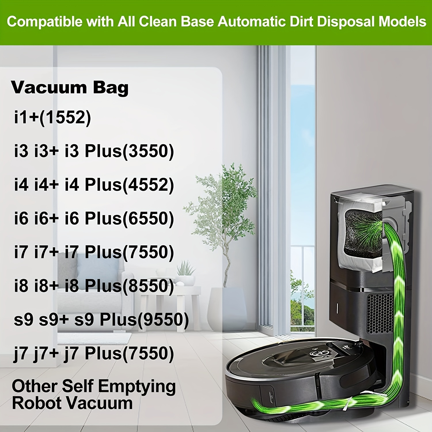 ORIGINAL Clean Base Automatic Dirt Disposal for iRobot Roomba i3