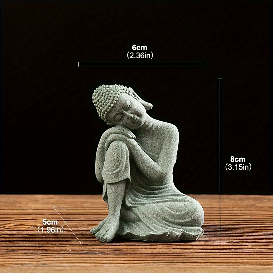 Buda Statue Purple Sand Tea Figurine For India Sitting Room Decor And  Sculpture From Wai09, $23.27