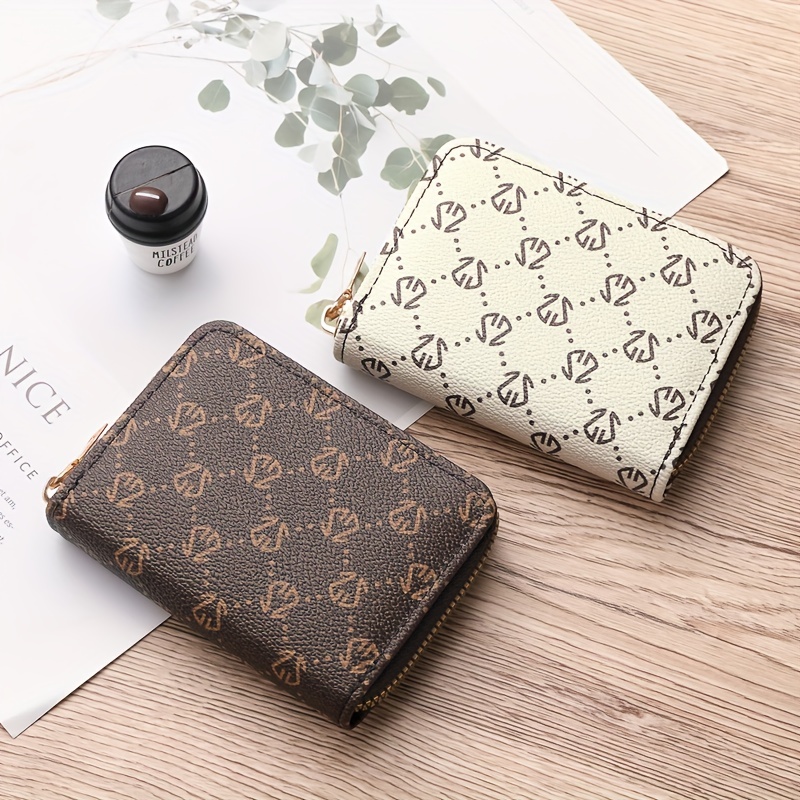 Louis vuitton monogram canvas coin discount key credit card zip pouch wallet