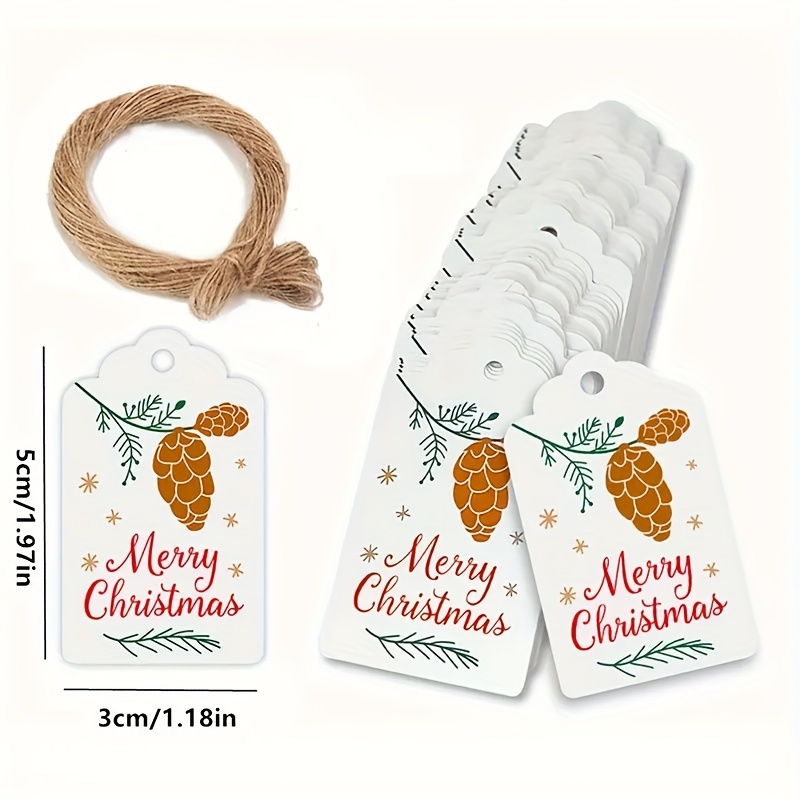 Kraft Gift Tags, Christmas Hang Tags