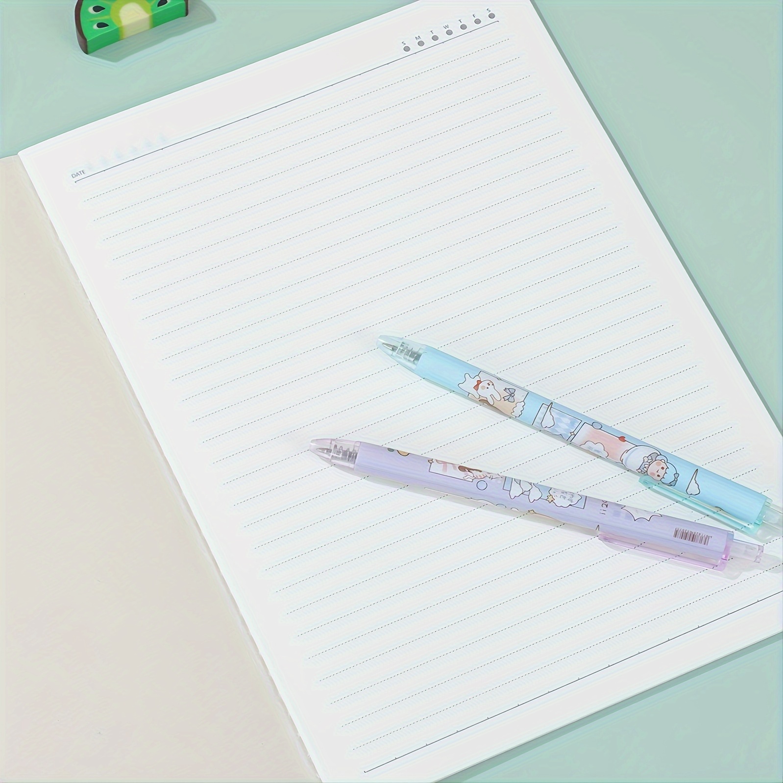 4 Carnets Spirale A5 Transparents - 160 Pages Page Blanche - Pour Dessin, Notes