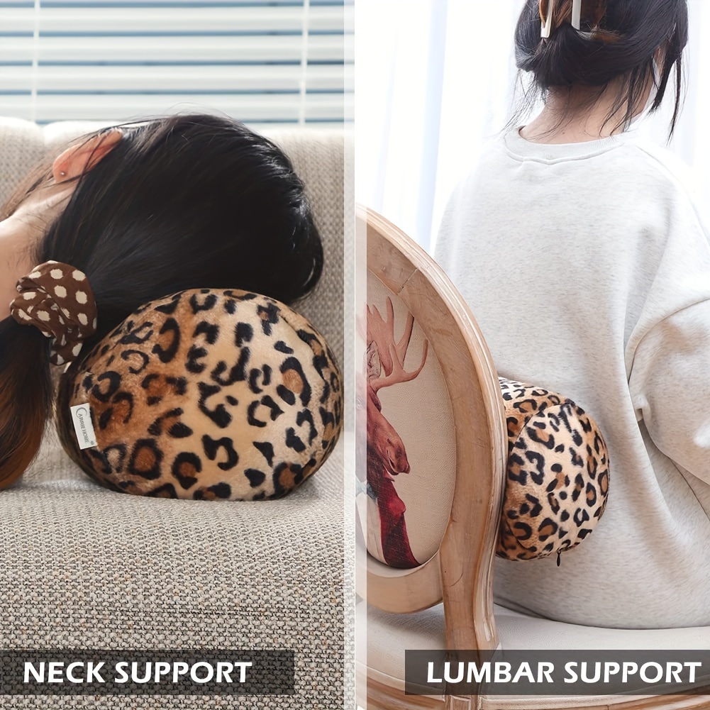 Mini Travel Size Neck Pillow - Knee Pillow - Back Lumbar Support - Curved  Travel