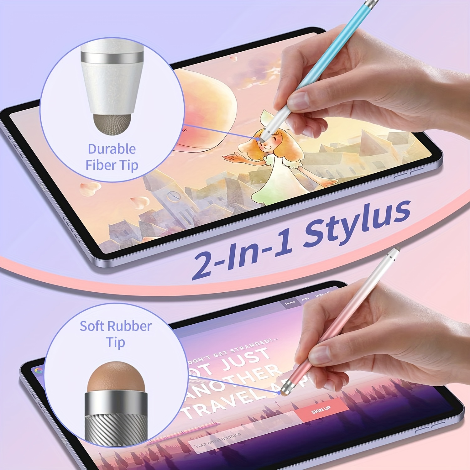 Stylus Pens Touch Screens 1 Universal Stylus Pen Ipad Temu
