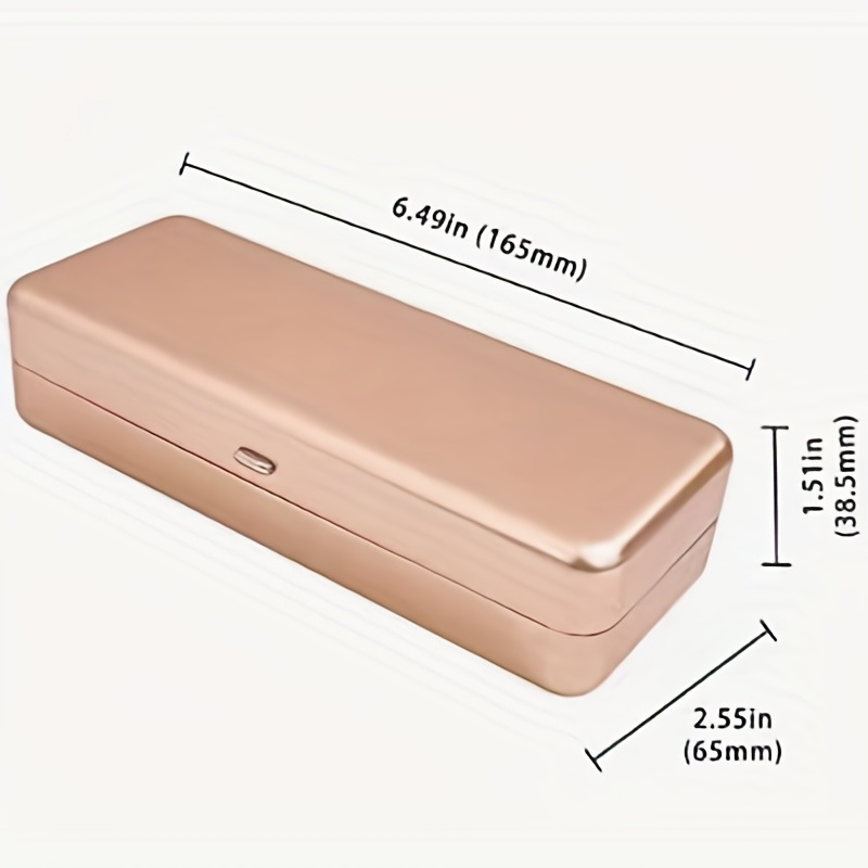 Rectangle Aluminum Glasses Case for Sunglasses Storage