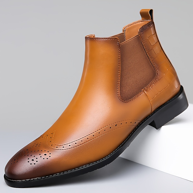 Mens dress riding outlet boots