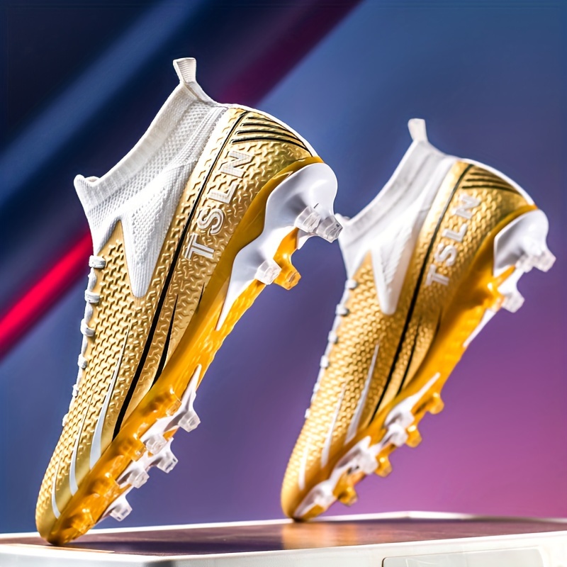 Mens gold store football cleats