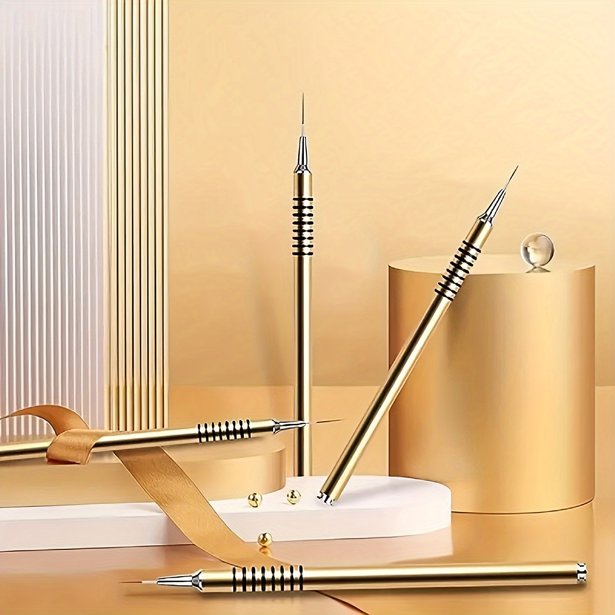 Nail Liner Brushes For Manicure Pedicure Nail Brush Pen - Temu