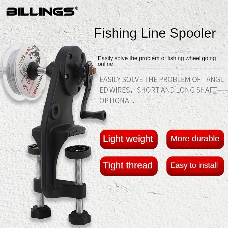 Metal Fishing Line Winder Fishing Line Spooling Station Line - Temu