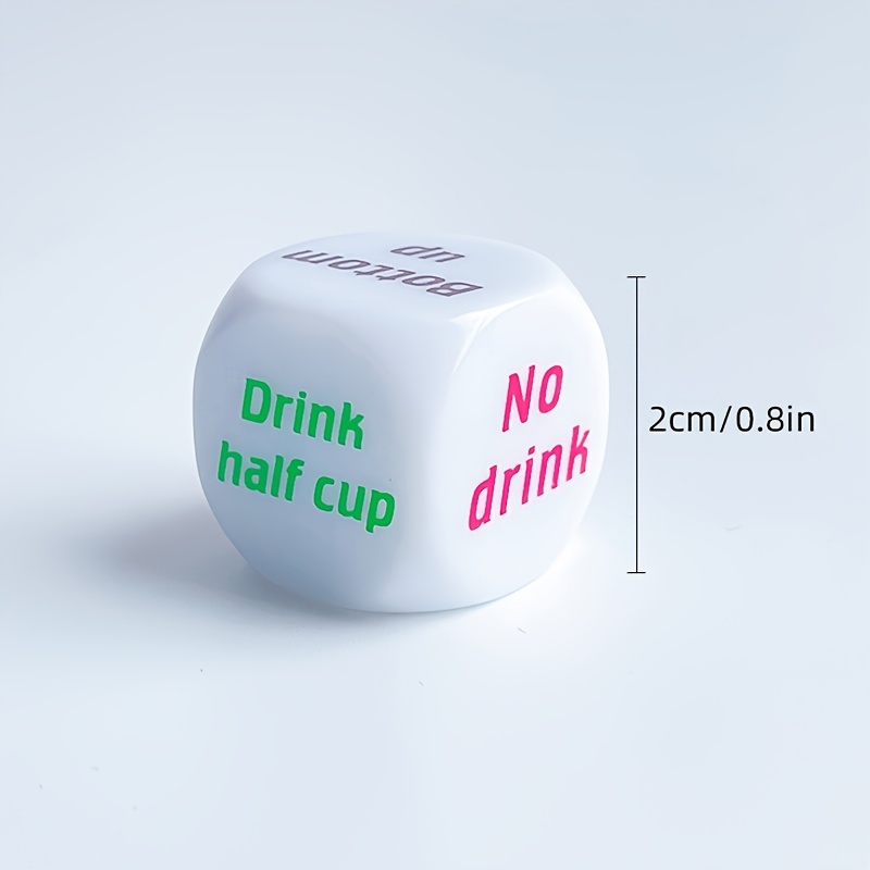 2pcs Creative Dice Cup Set Suitable For Friends Gathering, Game Punishment Drinking  Fun Dice, Outdoor Casino Props, Desktop Game Accessories, Shop On Temu And  Start Saving