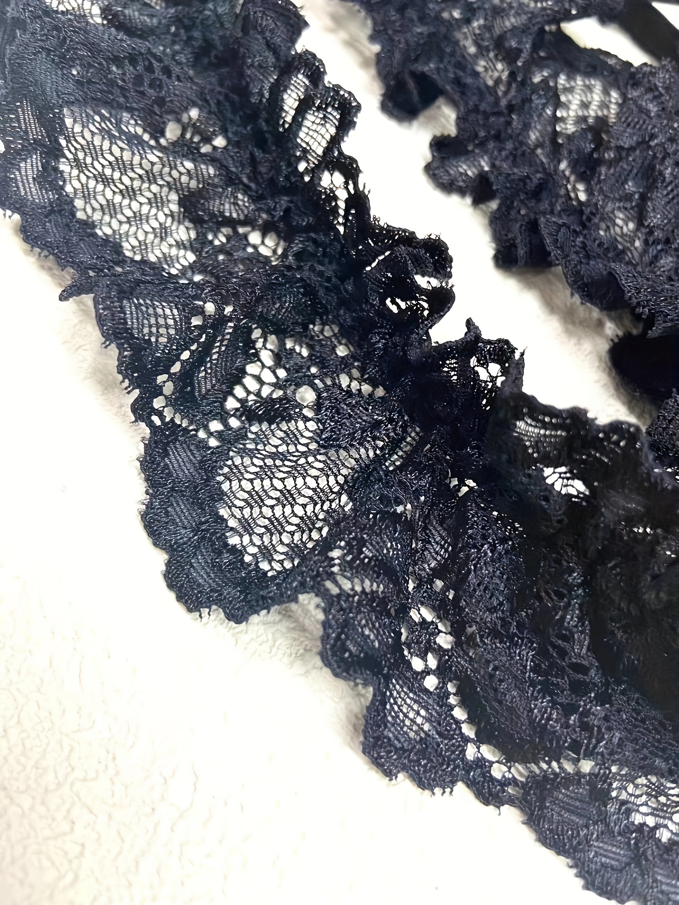 Moraj - Floral Cotton Panties with Lace Trim, black
