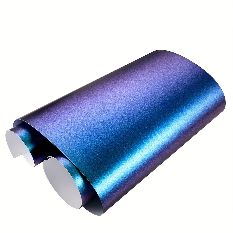 X .) Matte Purple Blue Chameleon Metallic Color Changing - Temu