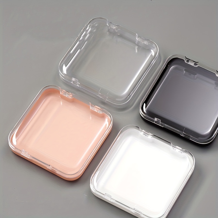 4pcs Square Flip Tool Box Nail Art Storage