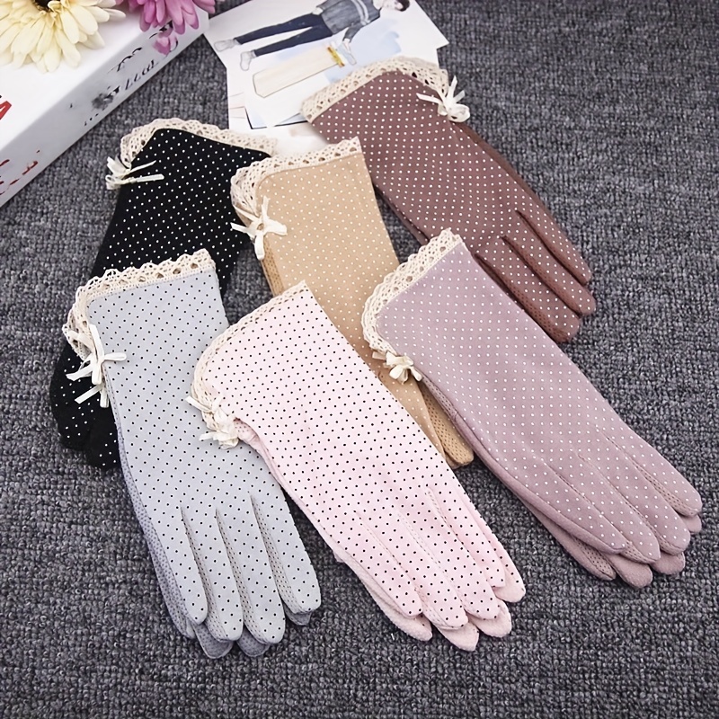 Women's Sun Gloves Summer Thin Breathable Touch Screen - Temu