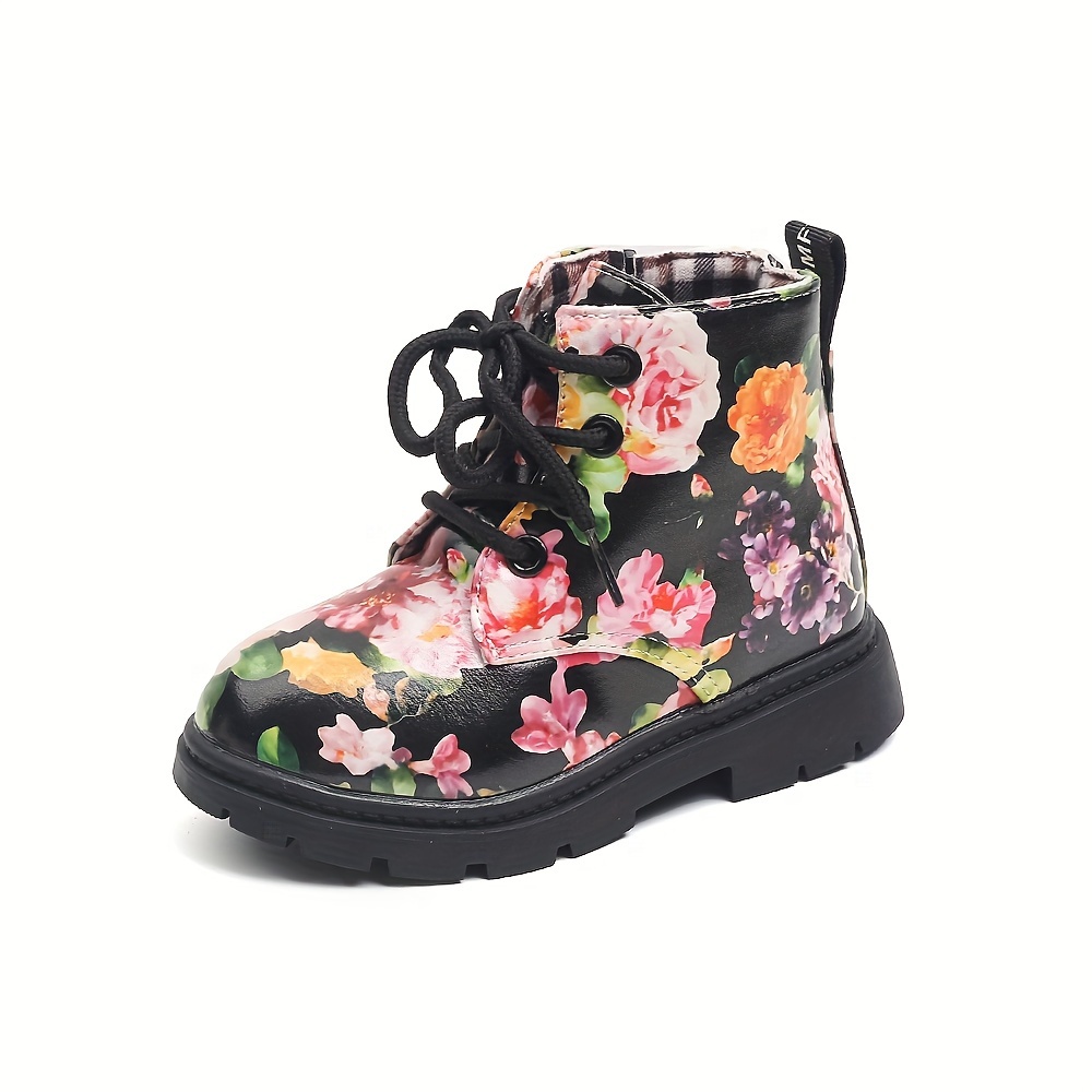 Trendy Flower Lace Boots Girls Lightweight Non Slip Boots Temu Canada