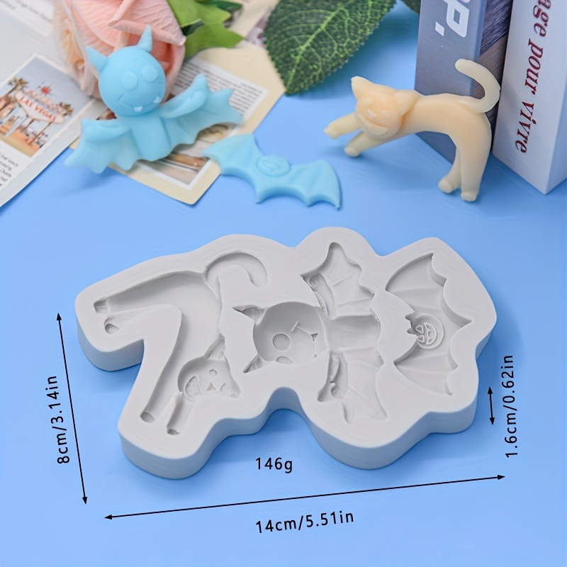 12 Cavity Mini Dinosaur Silicone Mold, 3d Fondant Mold For Diy Pudding  Chocolate Candy Desserts Gummy Handmade Soap Polymer Clay Ice Cube, Cake  Decorating Supplies, Baking Supplies, Kitchen Items - Temu