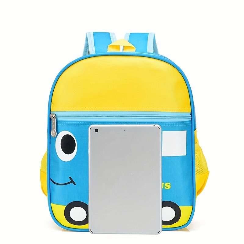 Kids Cartoon Kindergarten Backpack Ladybug Print Car Backpack