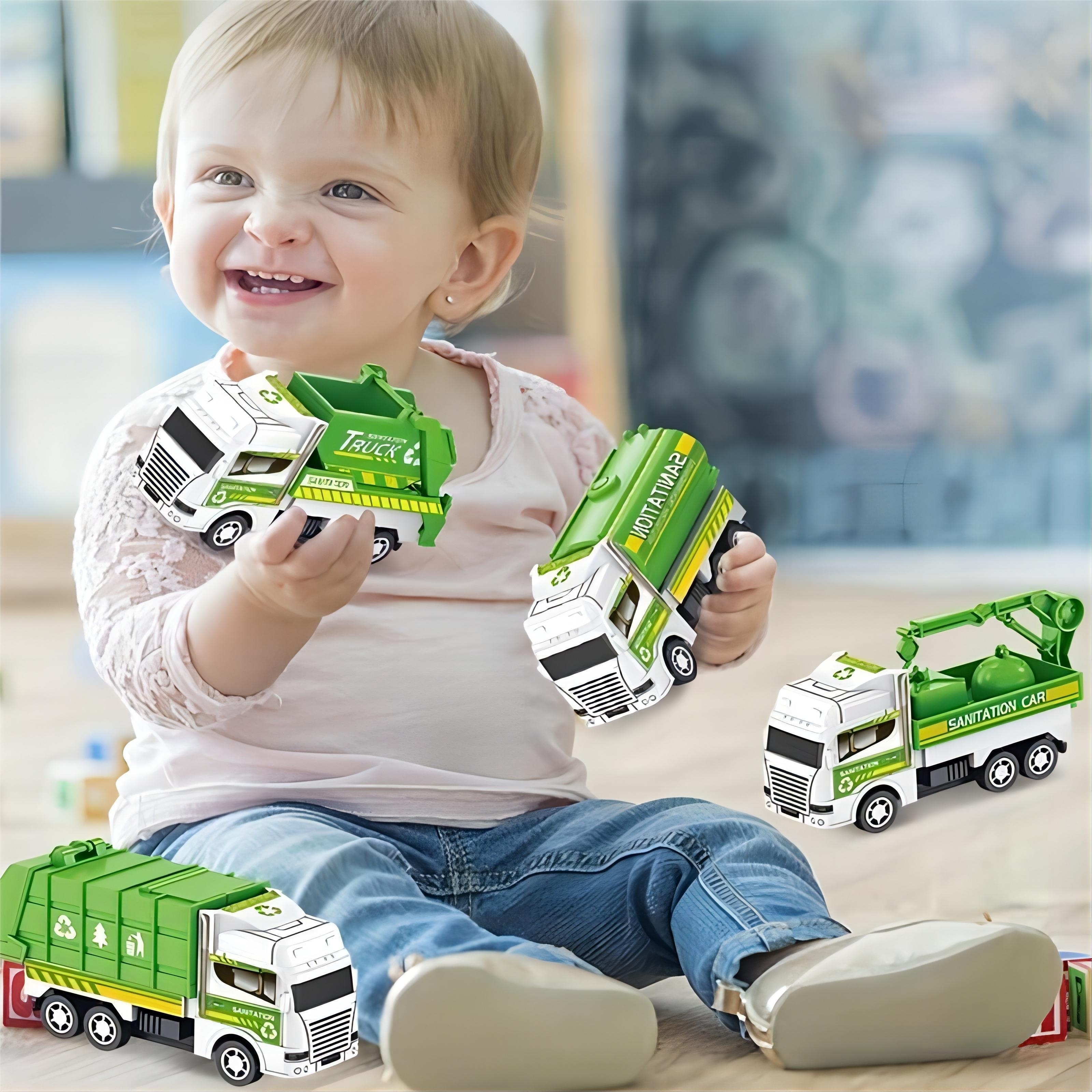 Children Press Inertia Toy Sliding Car Pull Back Engineering