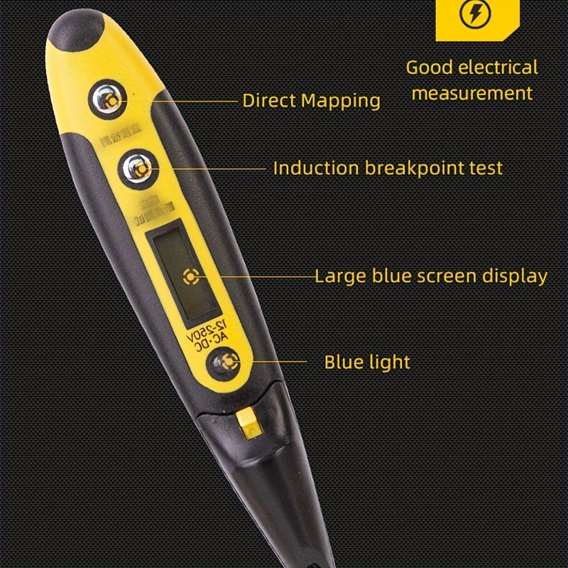 Stylo Testeur électrique Tournevis Testeur électrique Ac / dc 12