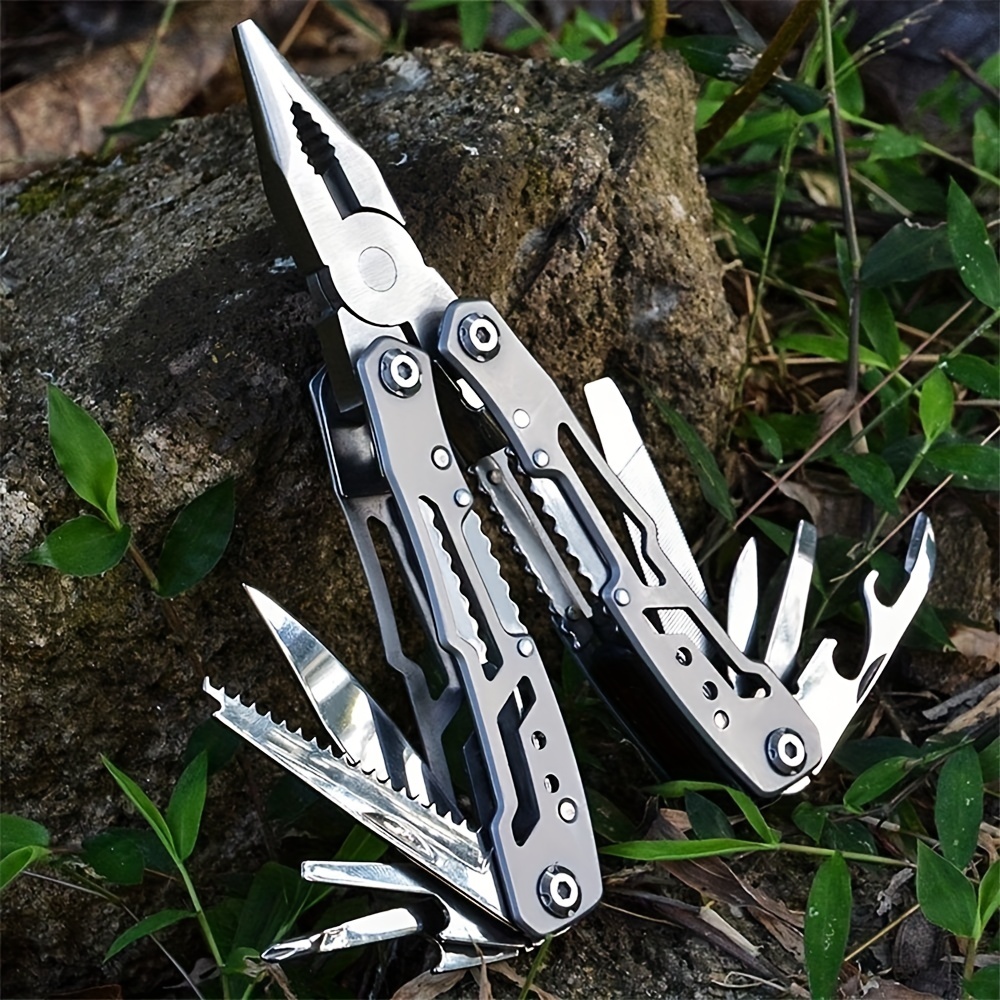 

Portable, Multifunctional Pliers Tool Set: Perfect For Camping, Industrial & Outdoor Use!