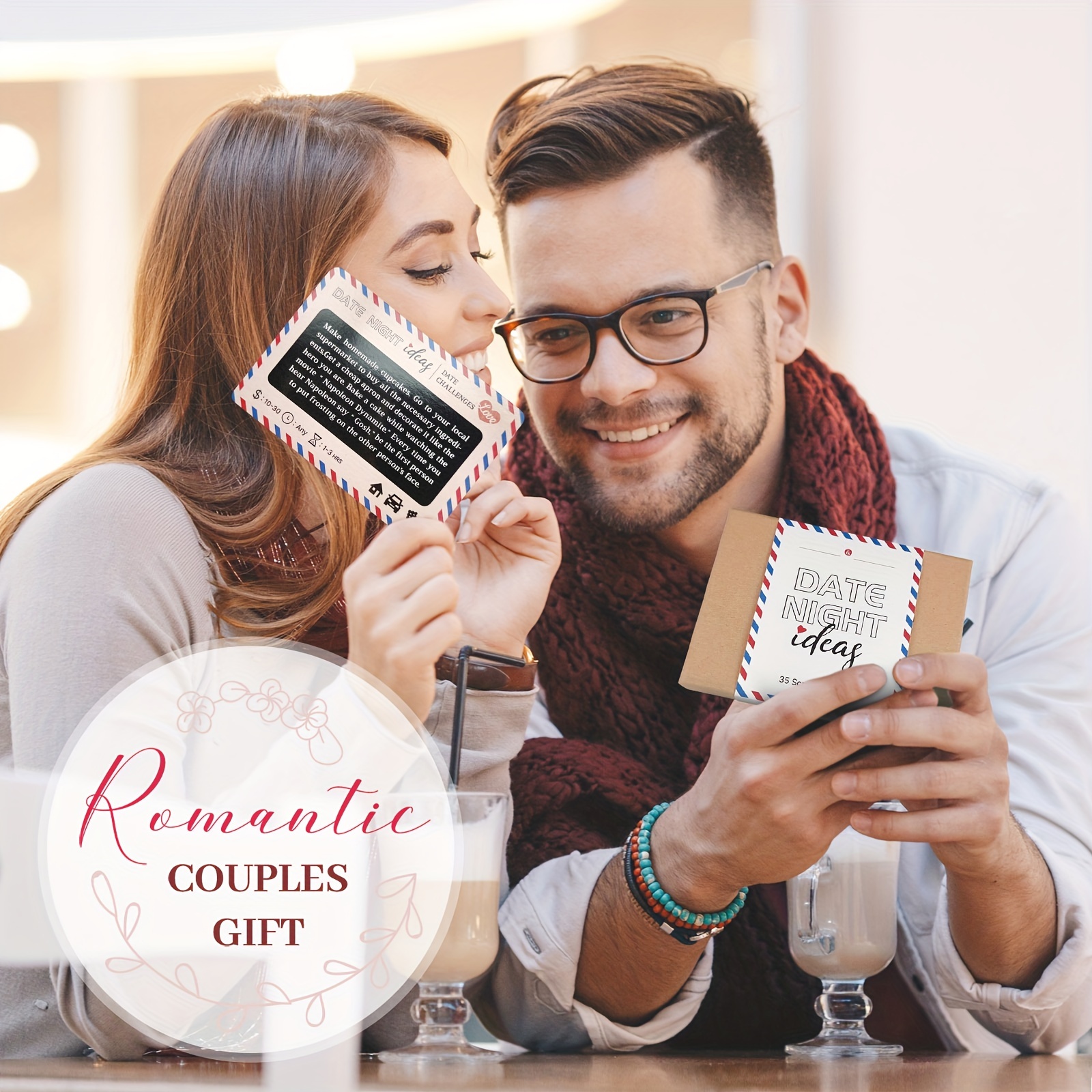 Romantic Couples Gift - Fun & Adventurous Date Night Box - Scratch Off