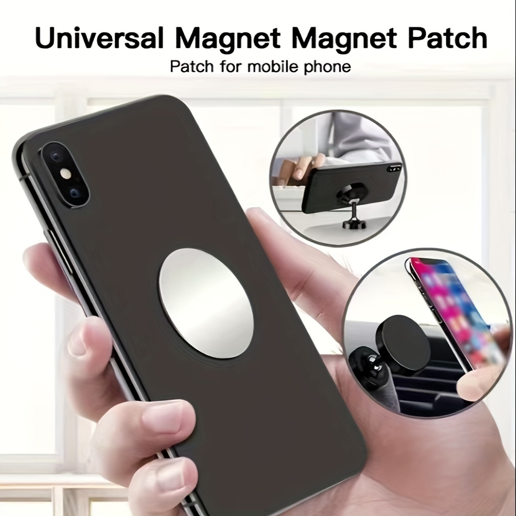5 Stück magnetische Metallplatte für Auto Telefon Halter Universal