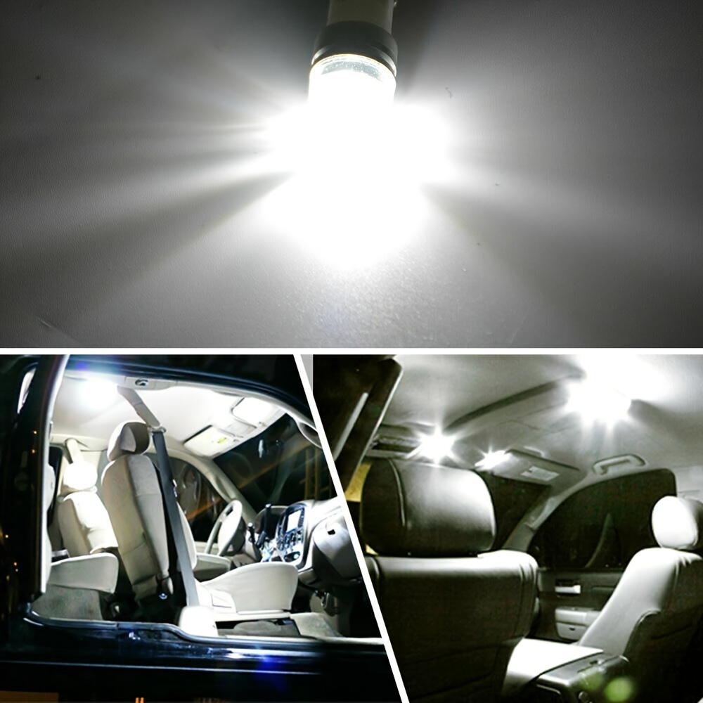 20x T10 LED Bulb 6000K White W5W 168 Car Interior Lights Dome Reading Map  Light