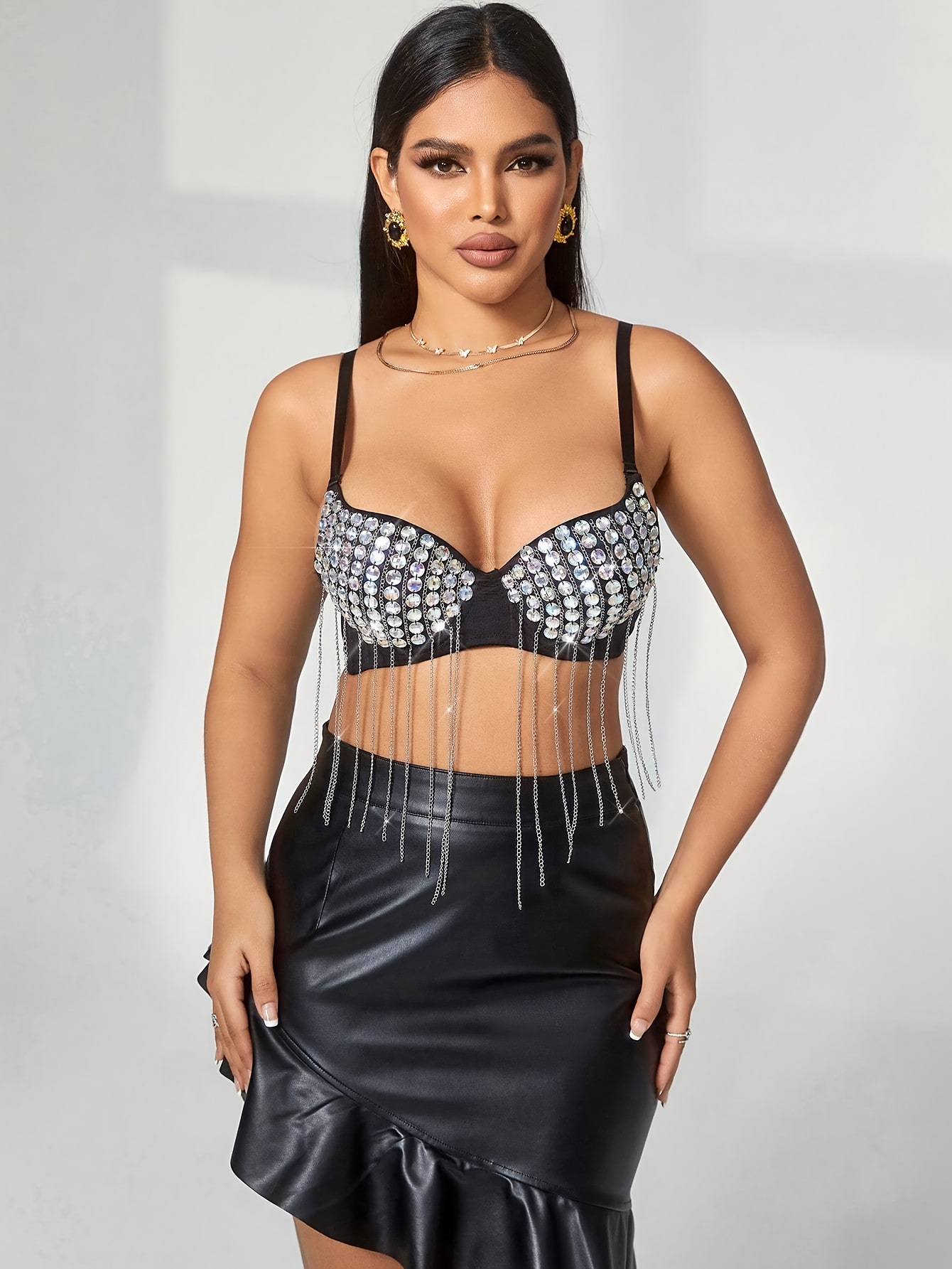 Cutout Tie Back Halter Crop Cami Top Vacation Spaghetti - Temu