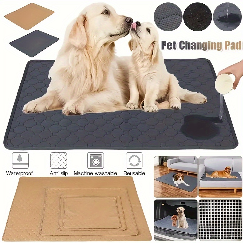 Absorbent Urine pet Mat Waterproof under the Dog Crates Mats washable Puppy  and pet Bed Mats pads