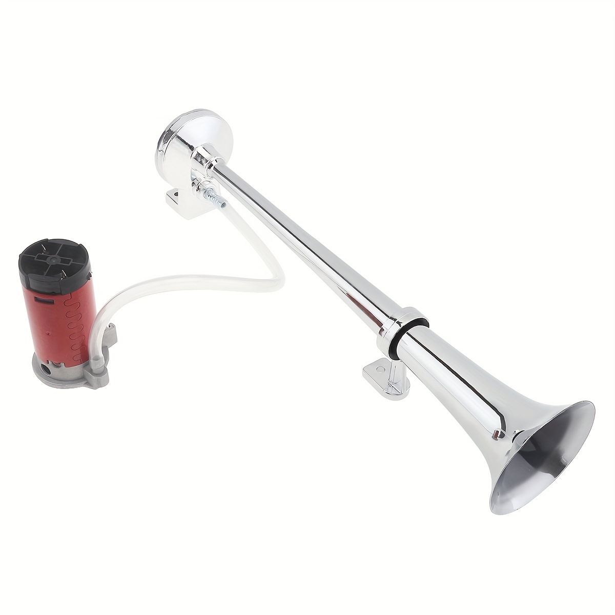 150db 12v Single Trumpet Air Horn Chrome Super Loud Truck - Temu