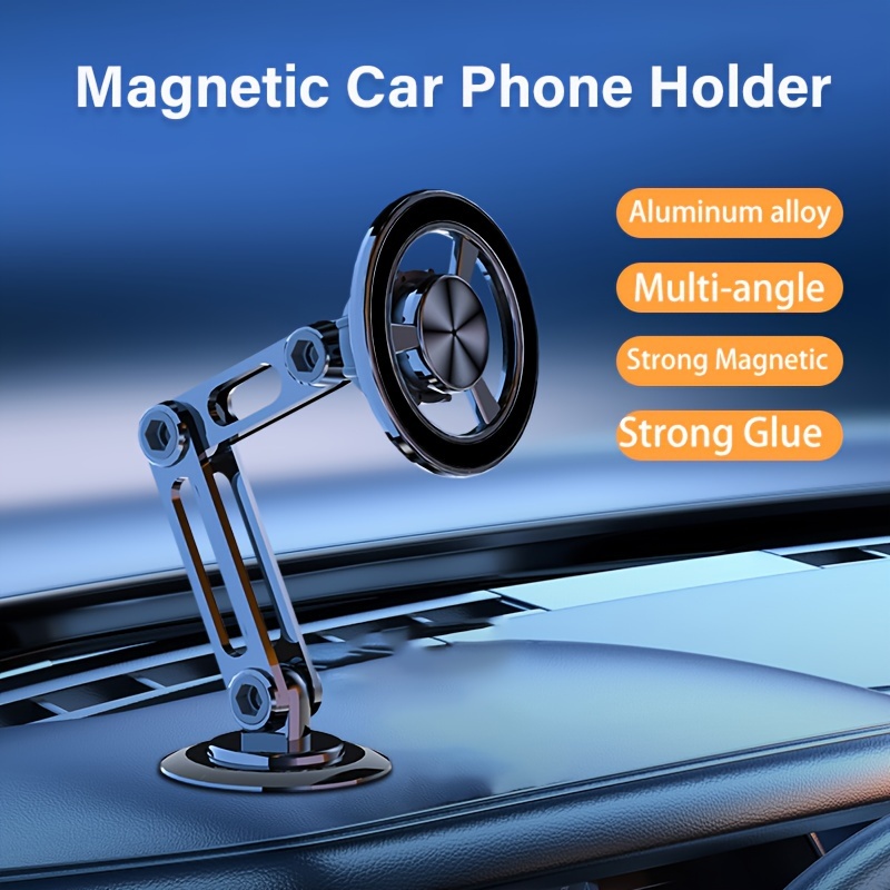 strong magnetic car phone holder 720 rotate desktop cellphone stand vent car magnet bracket mount support 3