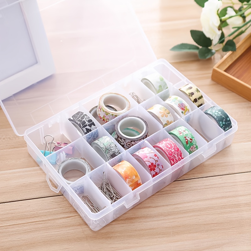 10 New Mini Clear Plastic Small Boxes With Lid Container Storage Craft  Gadgets