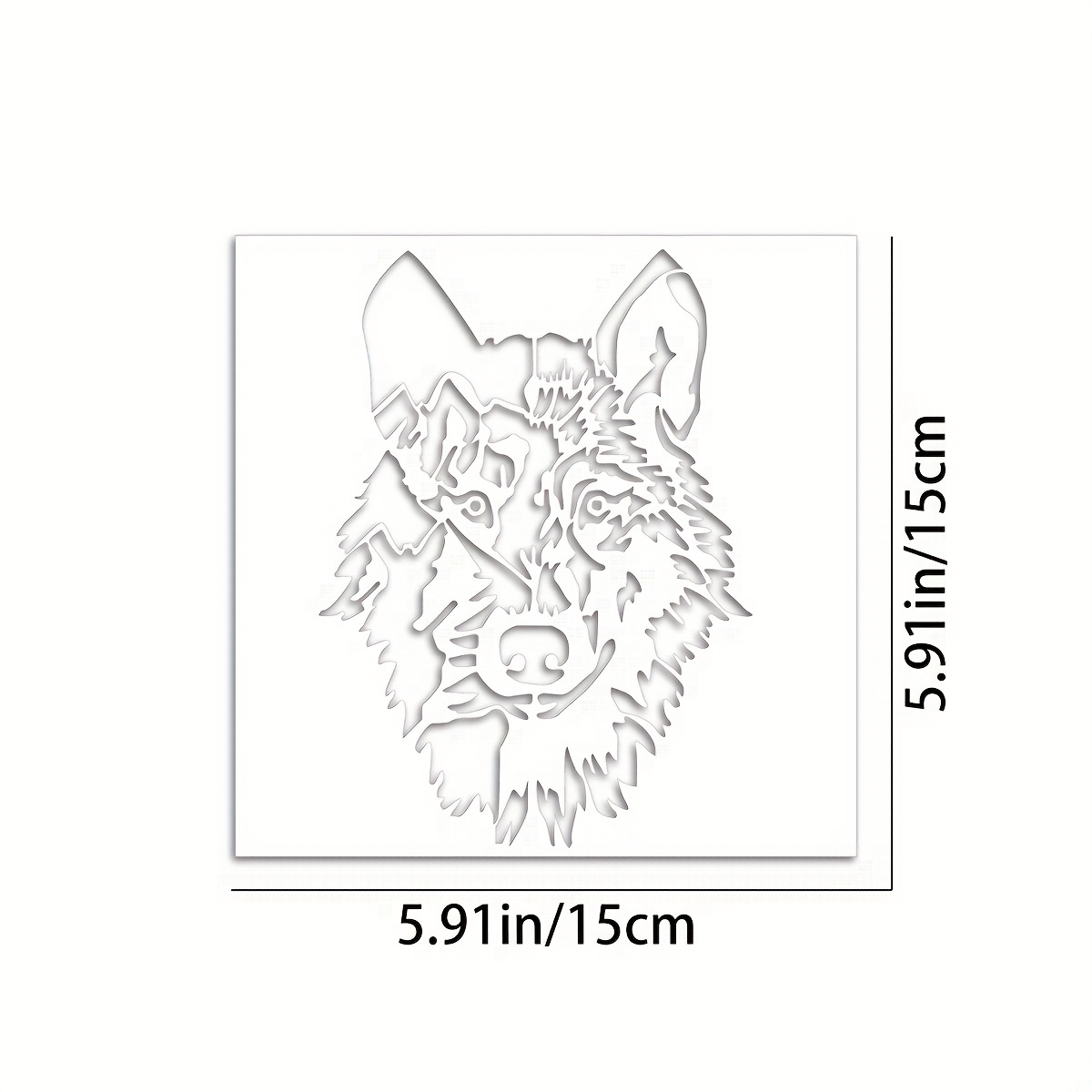 12Pcs Animal Series Stencils Plastic Painting Stencils DIY Art Crafts  Hollow Out Drawing Template Reusable Drawing Stencil Templates for Painting  on