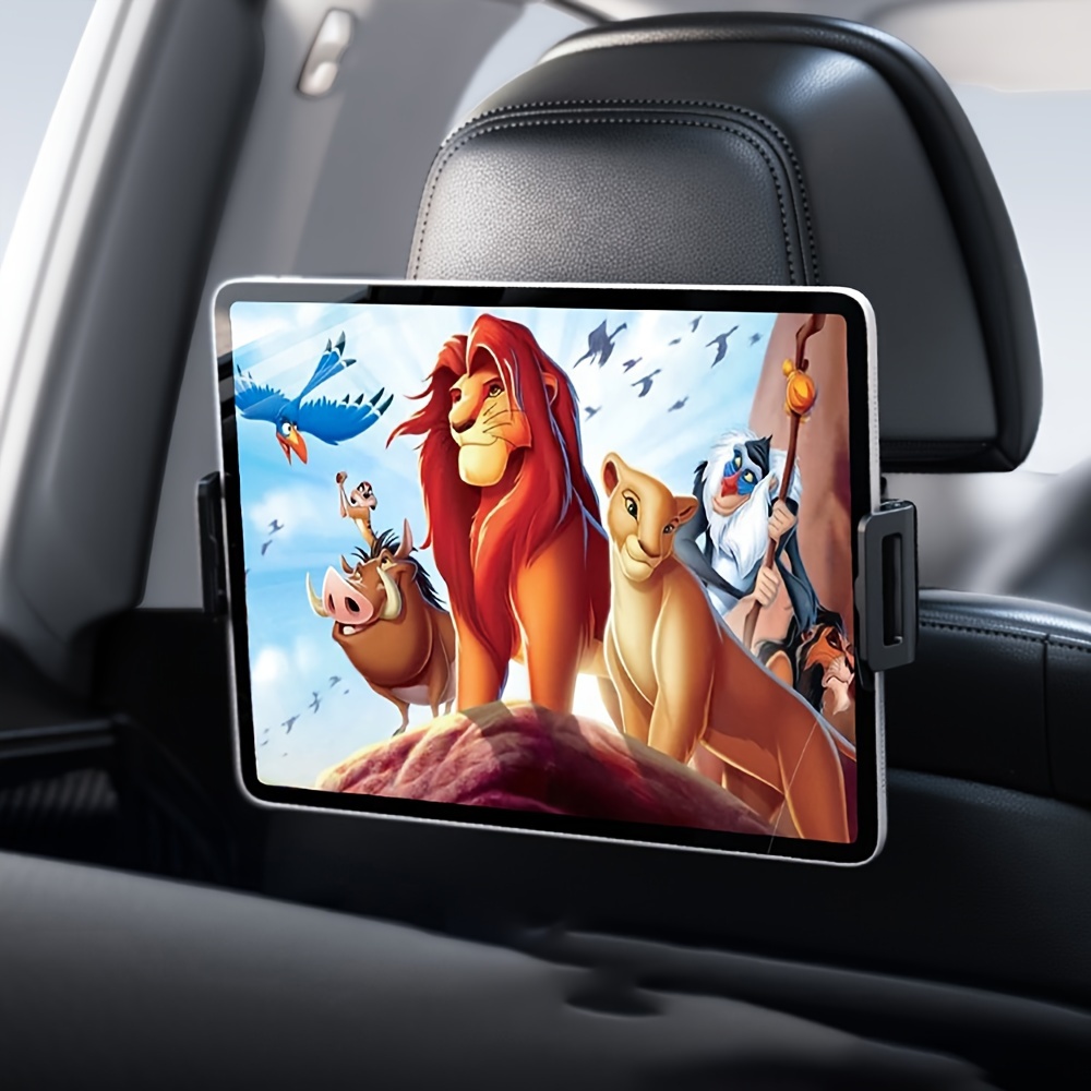 Lisen Tablet iPad Holder for Car Mount Headrest iPad Car Holder Back Seat Travel Accessories Car Tablet Holder Mount Road Trip Essentials for Kids