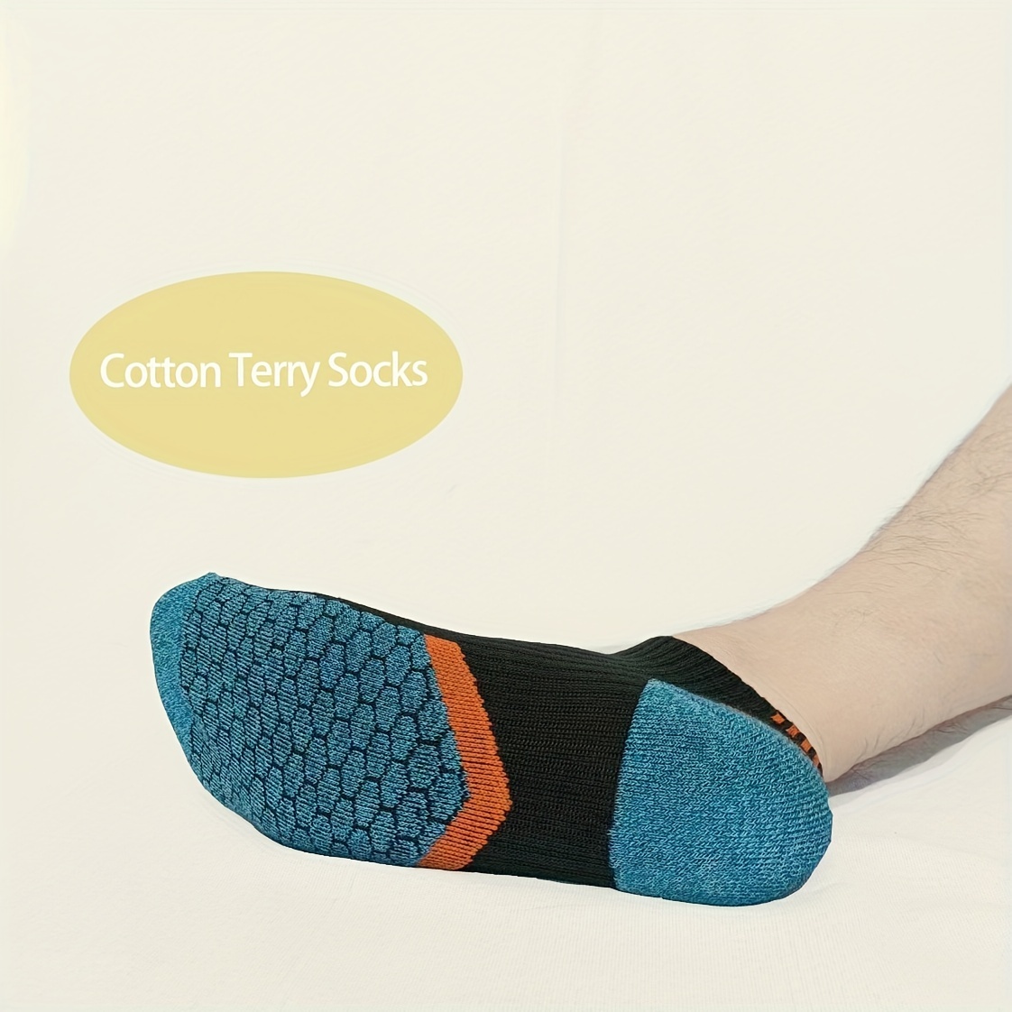 SPORT SOCKS WITH COTTON AND TERRY. 3 PAIRS