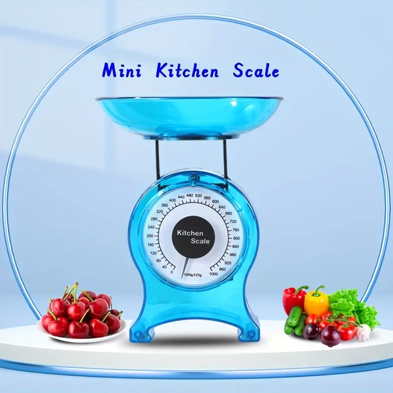 1pc, Kitchen Scale, Small Mechanical Scale For Weighing Food, Household  Kitchen Mechanical Spring Scale, Food Gram Scale, Weighing Scale, Suitable  For