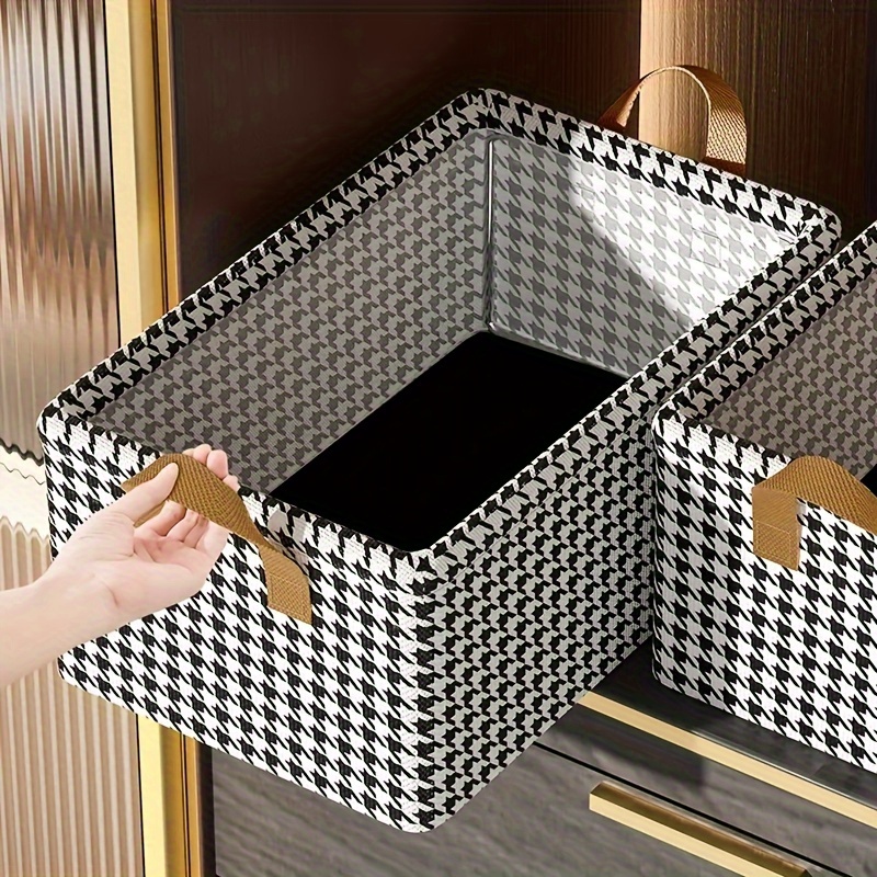 Extra Large Metal Frame Fabric Storage Bins For Closet - Temu