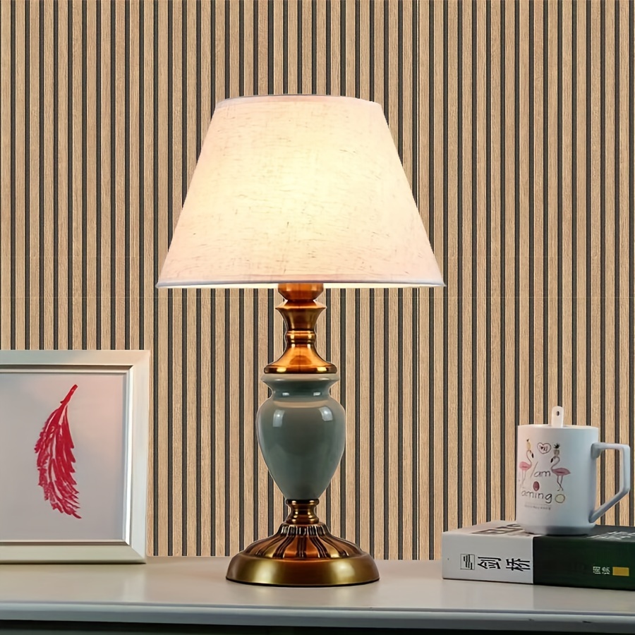 Selfadhesive Wallpaper, Classical Wood Grain Contact Paper, Peel And