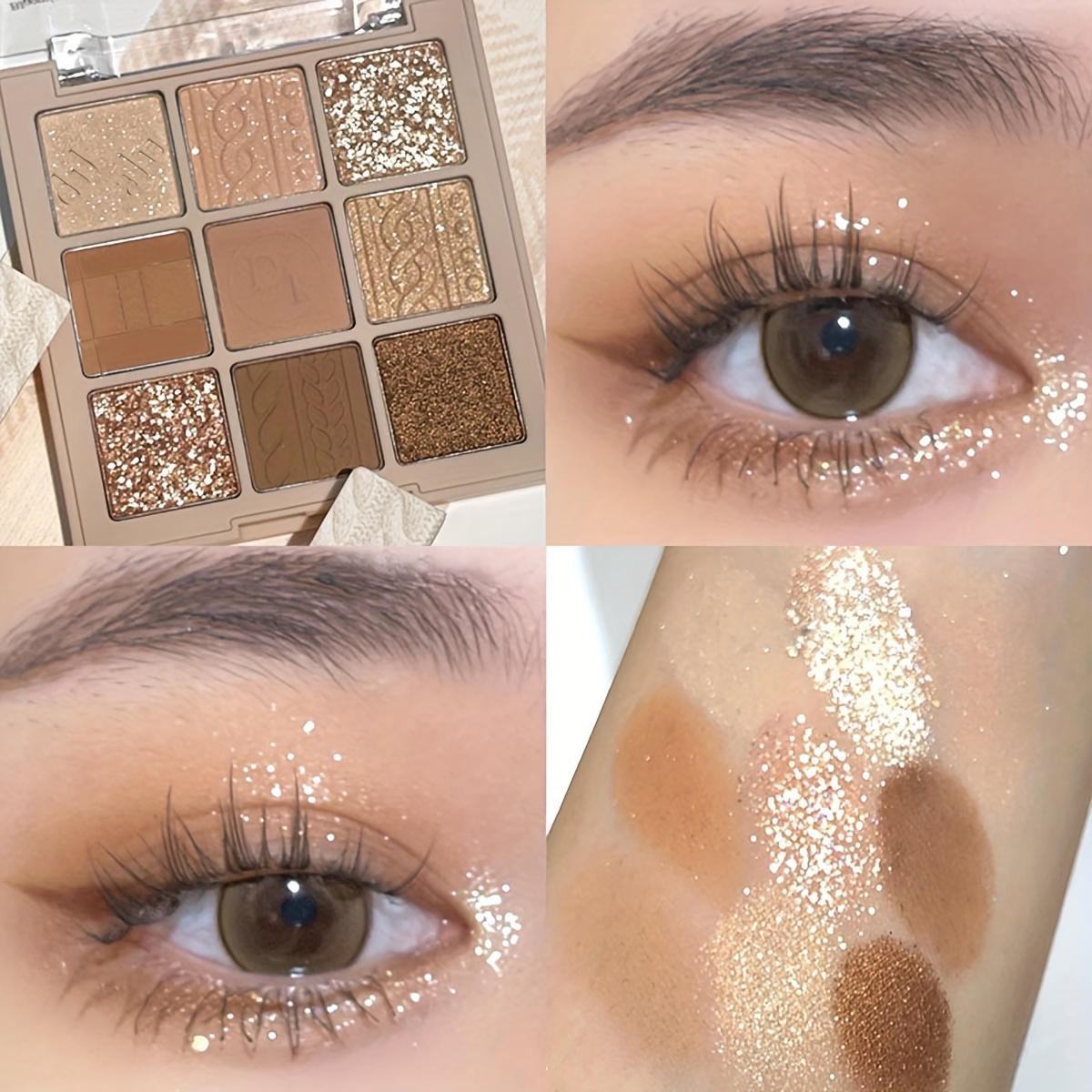 Sweetheart Eyeshadow Palette Matte Pearly Glitter Satin - Temu Canada