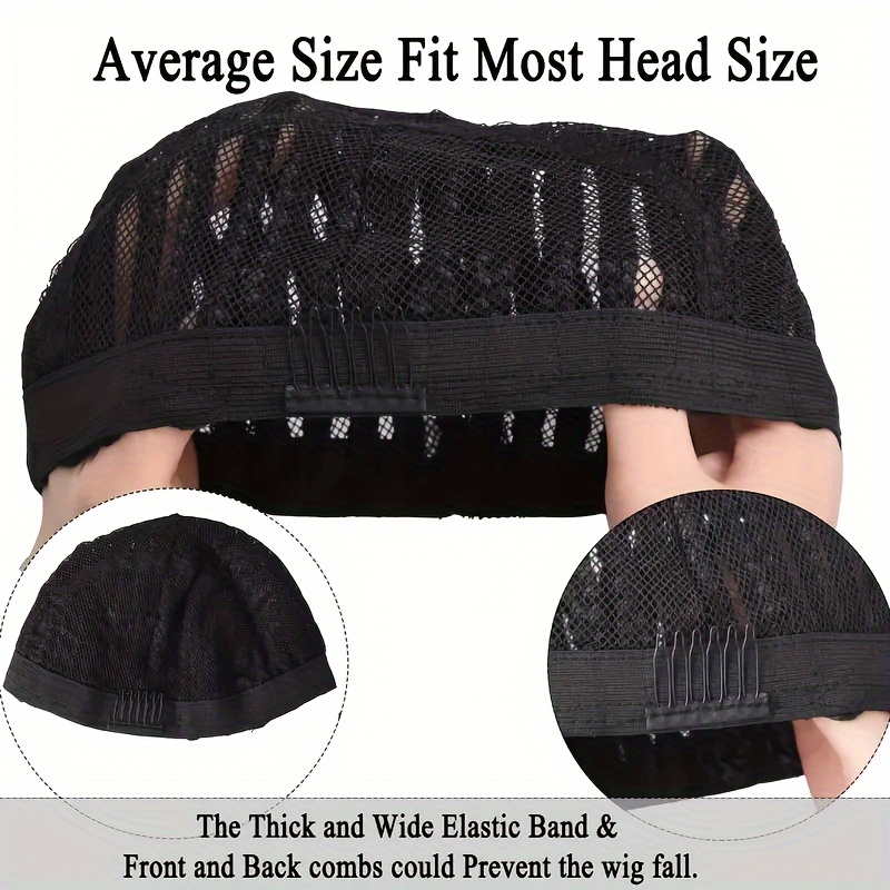 2Pcs Crochet Cornrow Wig Caps for Women Braided Caps for Making